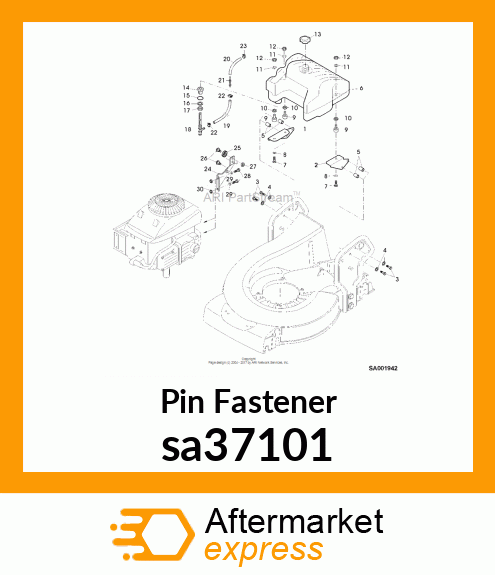 Pin Fastener sa37101