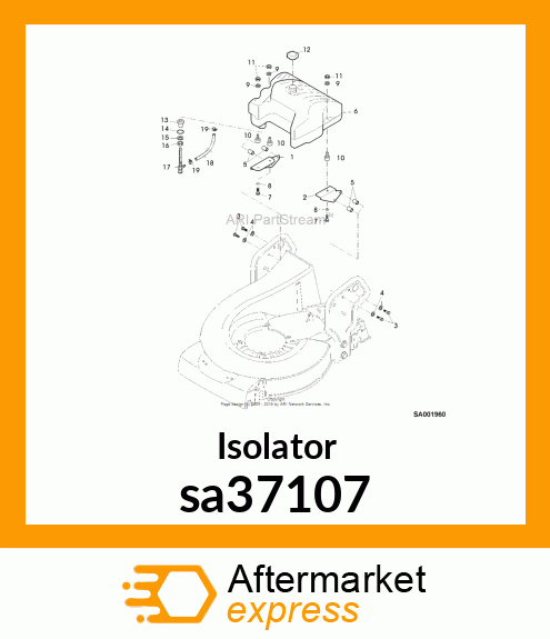 Isolator sa37107