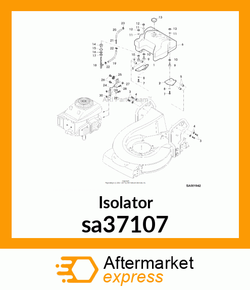 Isolator sa37107