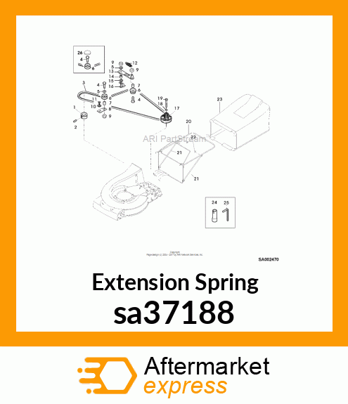 Extension Spring sa37188