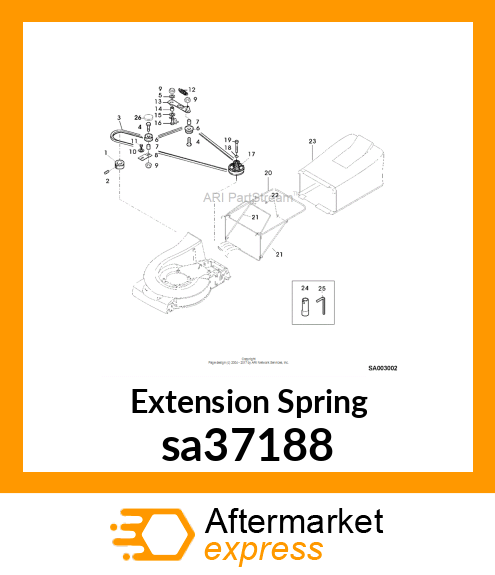 Extension Spring sa37188