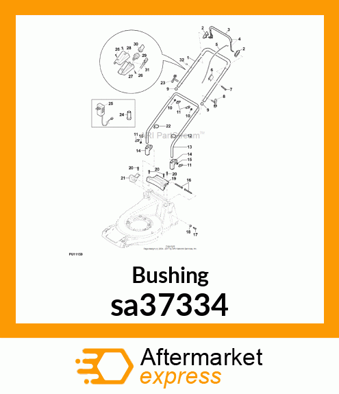 Bushing sa37334