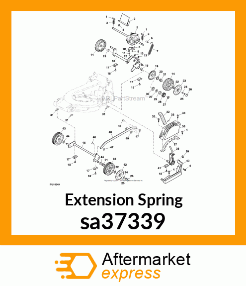 Extension Spring sa37339