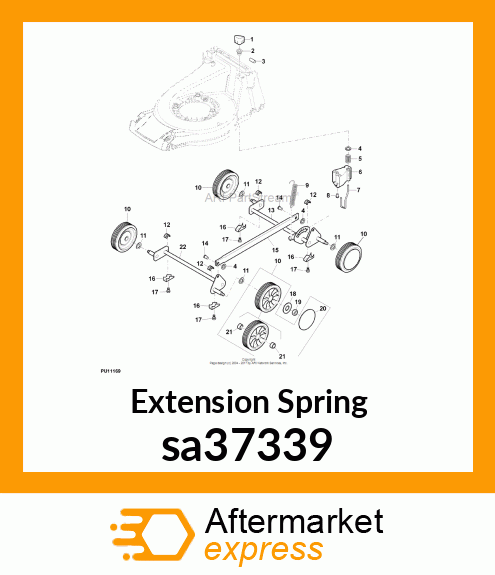 Extension Spring sa37339