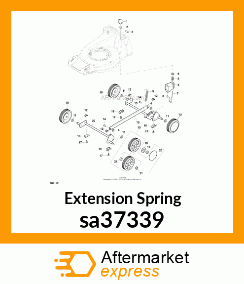 Extension Spring sa37339