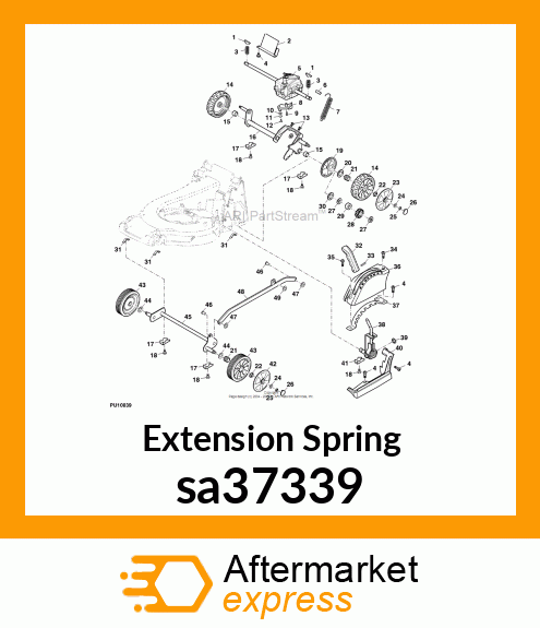 Extension Spring sa37339