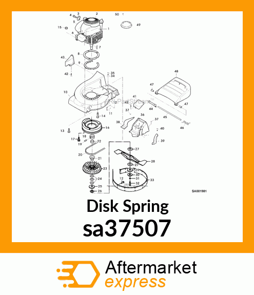 Disk Spring sa37507