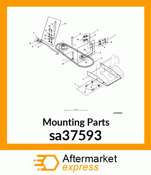 Mounting Parts sa37593