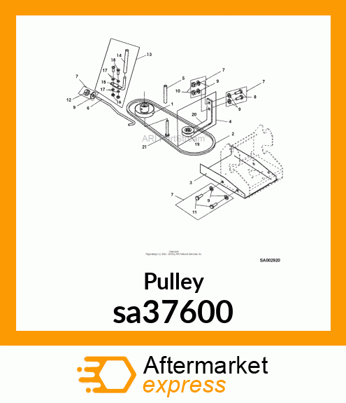 Pulley sa37600