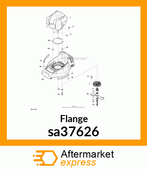 Flange sa37626