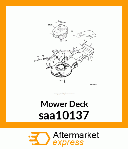 Mower Deck saa10137