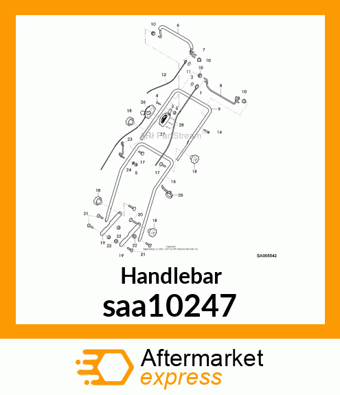 Handlebar saa10247