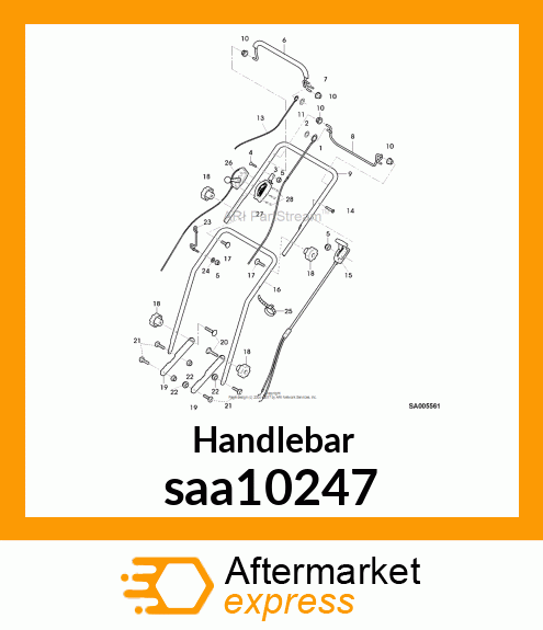 Handlebar saa10247