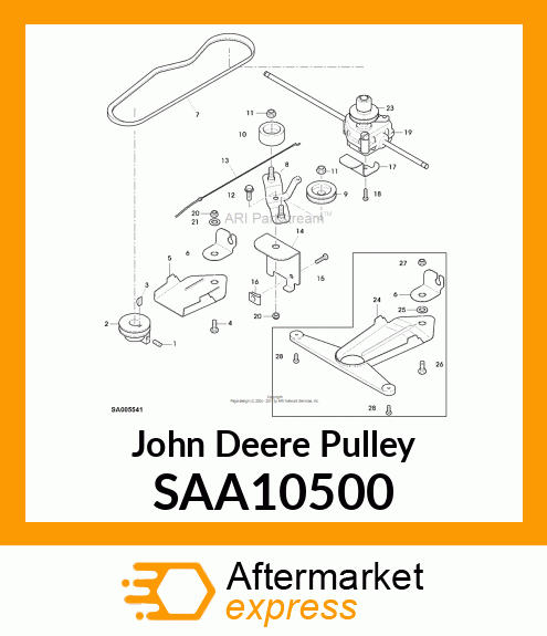 Pulley SAA10500