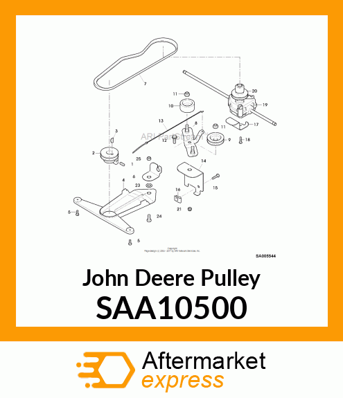 Pulley SAA10500