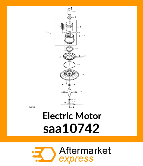 Electric Motor saa10742