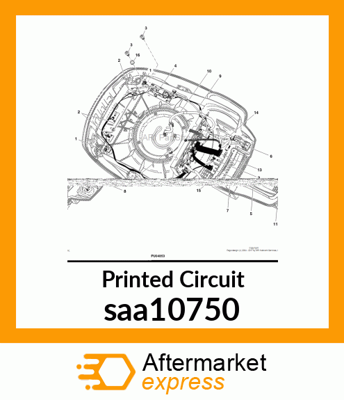 Printed Circuit saa10750