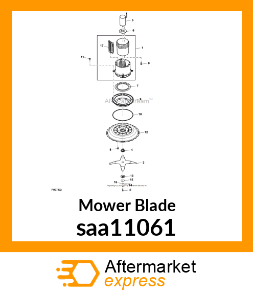 Mower Blade saa11061