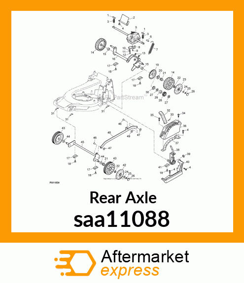 Rear Axle saa11088