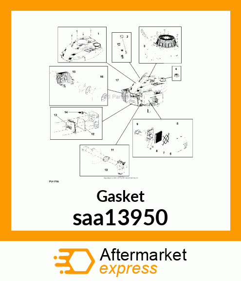 Gasket saa13950