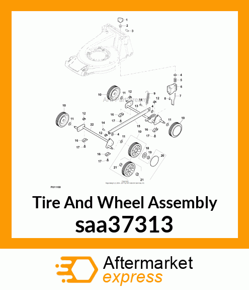 Tire And Wheel Assembly saa37313