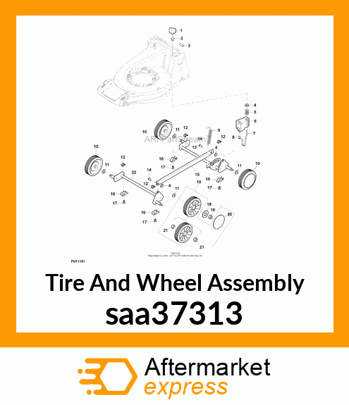 Tire And Wheel Assembly saa37313