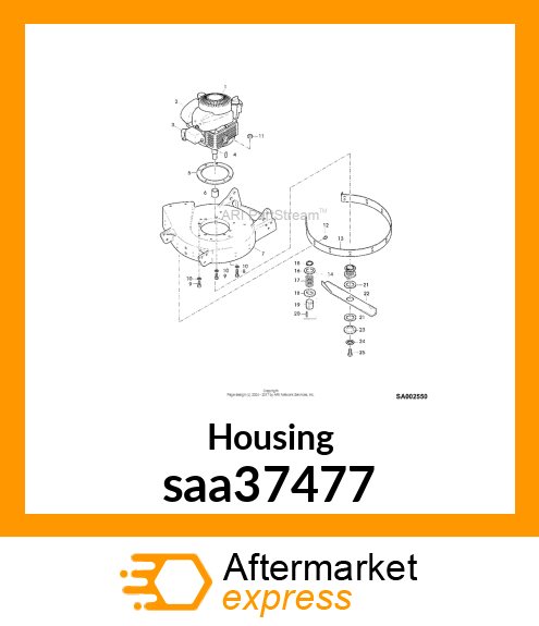 Housing saa37477