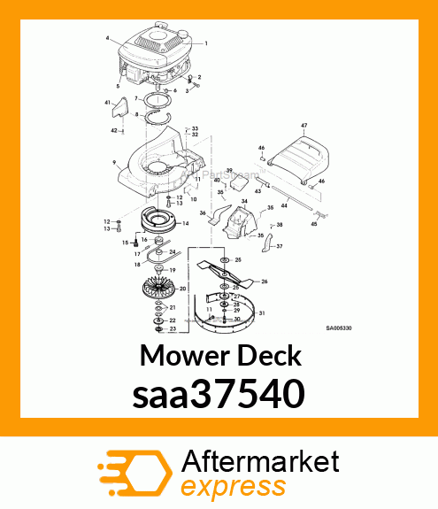 Mower Deck saa37540