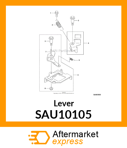 Lever SAU10105