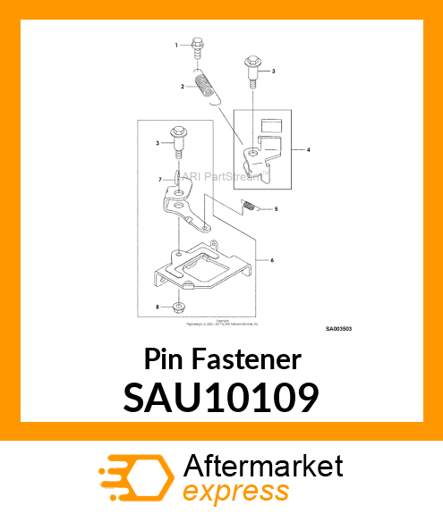 Pin Fastener SAU10109