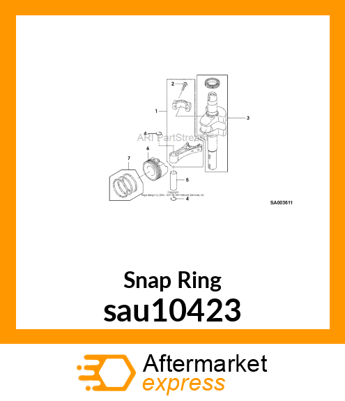 Snap Ring sau10423