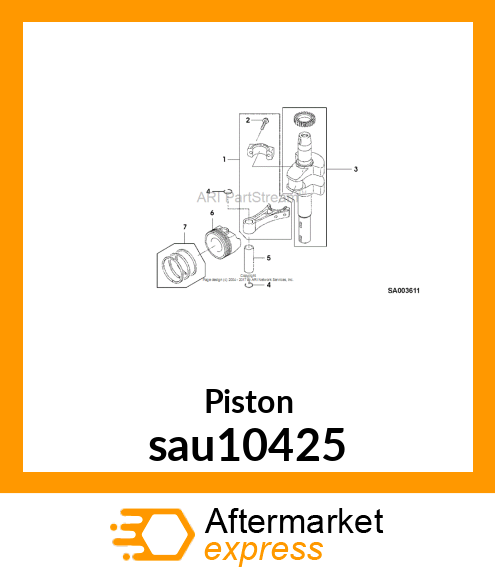 Piston sau10425