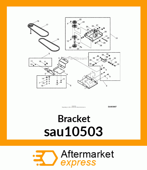 Bracket sau10503