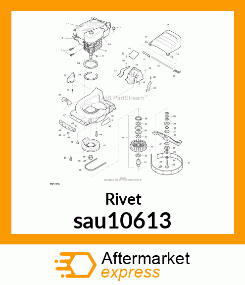 Rivet sau10613