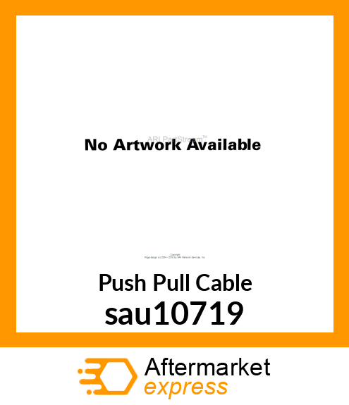 Push Pull Cable sau10719