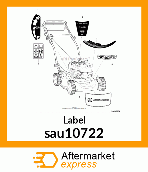 Label sau10722