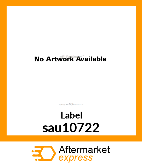 Label sau10722