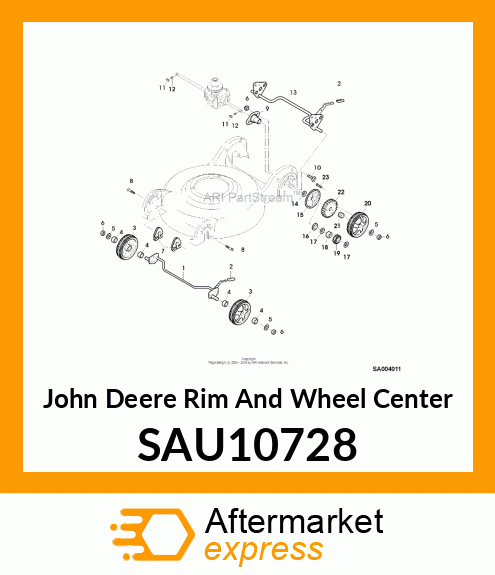 Rim And Wheel Center SAU10728