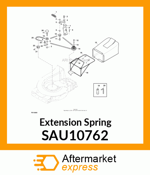 Extension Spring SAU10762