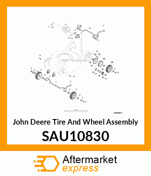 Tire And Wheel Assembly SAU10830