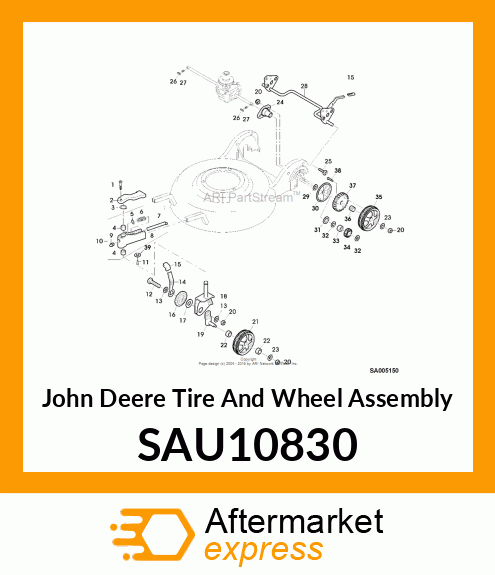 Tire And Wheel Assembly SAU10830