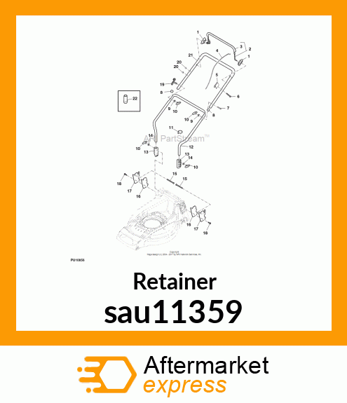 Retainer sau11359