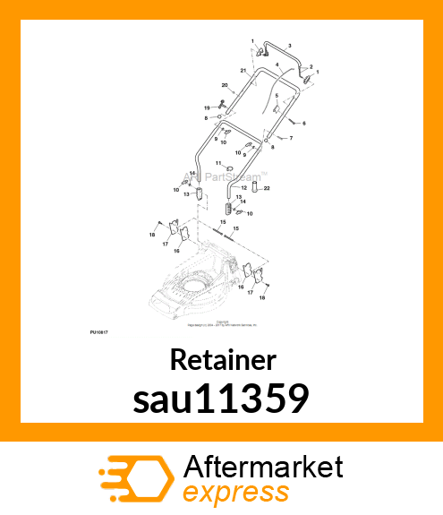 Retainer sau11359