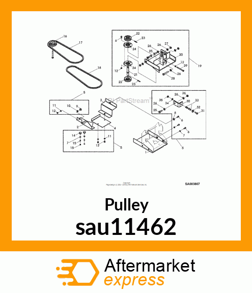 Pulley sau11462