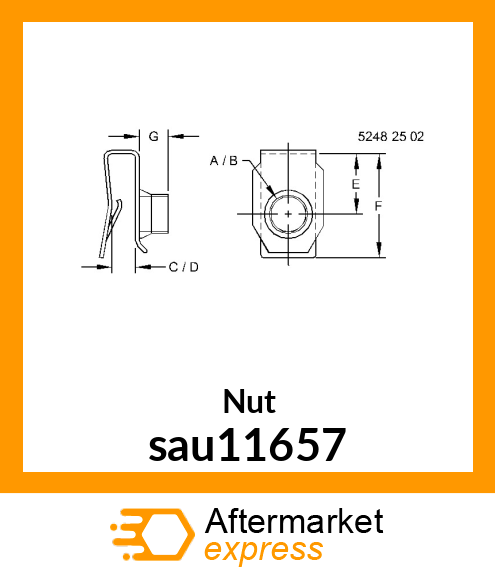 Nut sau11657