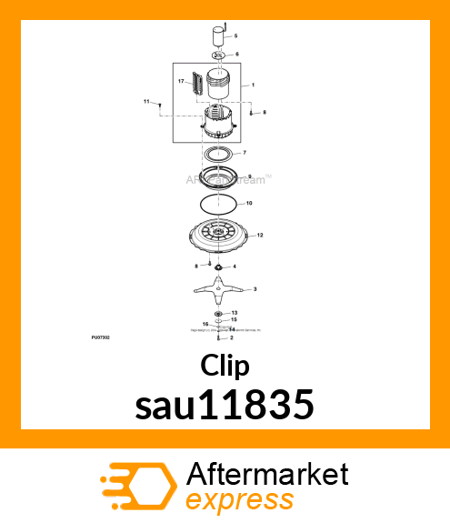 Clip sau11835