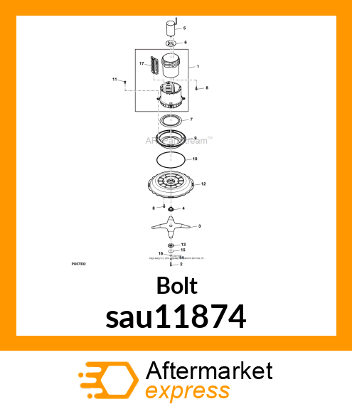 Bolt sau11874