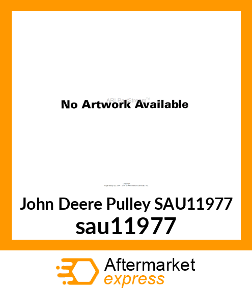 Pulley sau11977