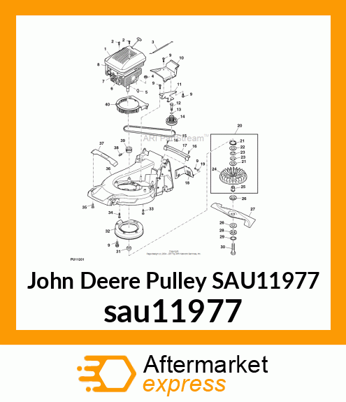 Pulley sau11977