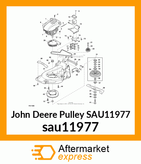 Pulley sau11977